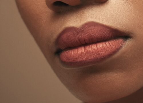 Photo of a woman's plump lips